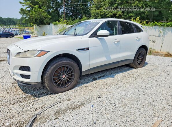 SADCS2BV3HA062837 2017 JAGUAR F-PACE Белый Задняя левая четверть