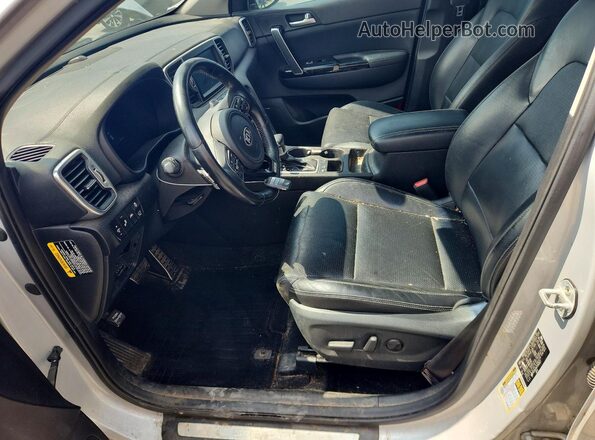 KNDPR3A64H7093827 2017 KIA SPORTAGE Silver Widok deski rozdzielczej