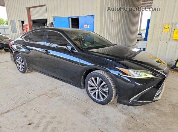 58ABZ1B12KU043880 2019 LEXUS ES Black Դիմացի տեսք