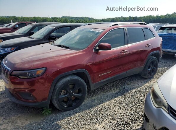 1C4PJLCB6KD123212 2019 JEEP CHEROKEE Red უკანა მარცხენა