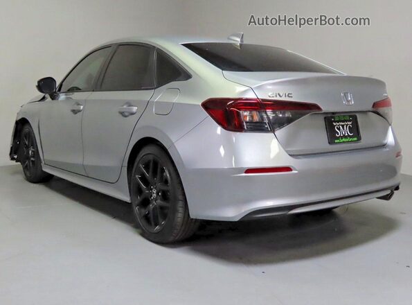 2HGFE2F51SH519004 2025 HONDA CIVIC Серебряный Вид спереди