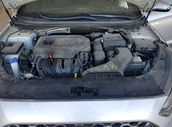 5NPE34AF2JH712392 2018 HYUNDAI SONATA Silver ძრავის განყოფილების ხედი