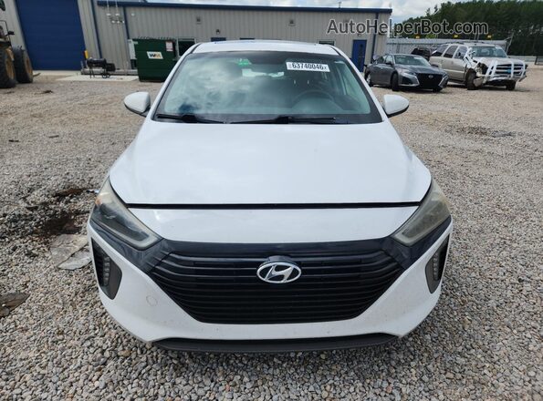 KMHC85LC2HU046566 2017 HYUNDAI IONIQ White Rear view