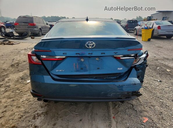 4T1DAACK3SU035138 2025 TOYOTA CAMRY Teal Front interior view