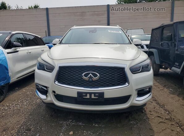 5N1DL0MMXLC500087 2020 INFINITI QX60 White Rear view