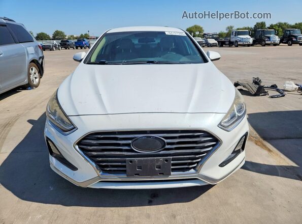 5NPE24AF1JH624758 2018 HYUNDAI SONATA White უკანა ხედი