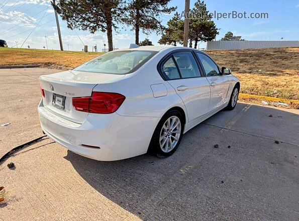 WBA8E1G37HNU16973 2017 BMW 3 SERIES White Front view