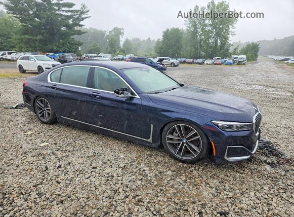 WBA7U2C09LBM62153 2020 BMW 7 SERIES Blue Front view