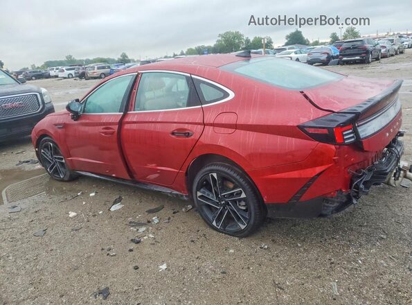 KMHL64JA1SA436987 2025 HYUNDAI SONATA Red Հետևի աջ