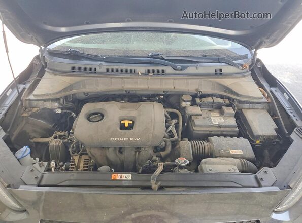 KM8K22AA4LU412971 2020 HYUNDAI KONA Gray VIN კოდის სტიკერის ხედი