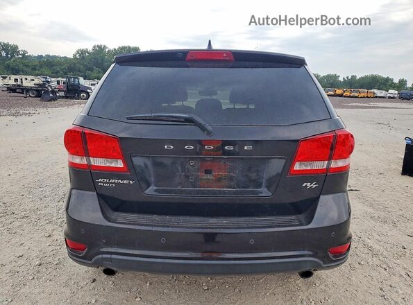 3C4PDDEG6GT190187 2016 DODGE JOURNEY Black Вид салону спереду