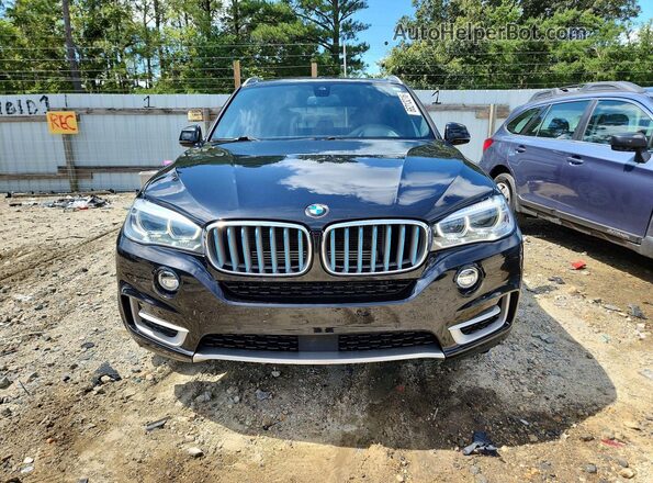 5UXKT0C50J0W03487 2018 BMW X5 Black Вид ззаду
