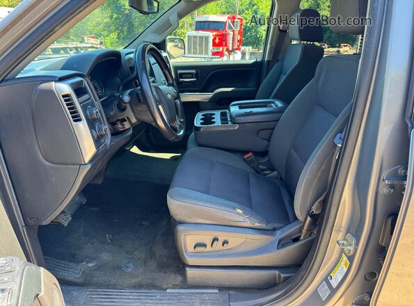 1GCVKREC8HZ144006 2017 CHEVROLET SILVERADO Серый Вид подкапотного пространства