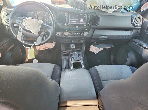 5TFCZ5AN1MX277585 2021 TOYOTA TACOMA Белый Вид щитка приборов