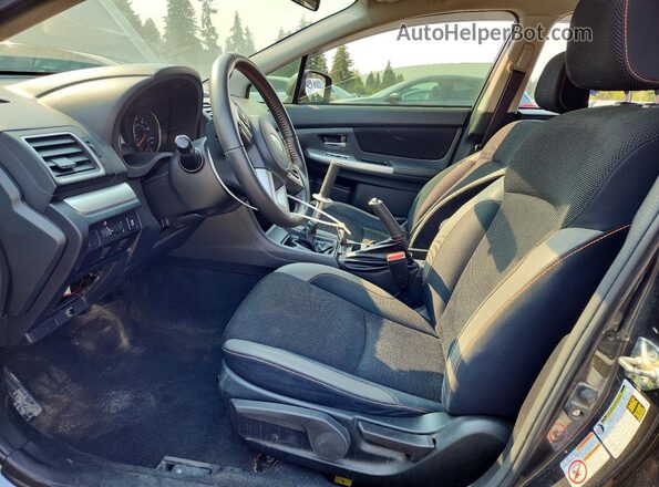 JF2GPABC8G9341953 2016 SUBARU CROSSTREK Gray Вид панелі приладів