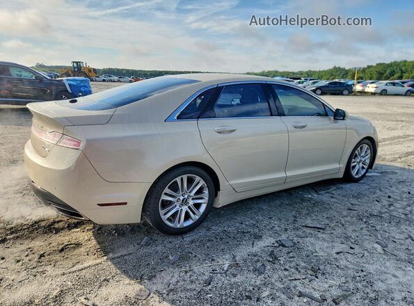 3LN6L2G92GR624941 2016 LINCOLN MKZ Tan Передня права чверть