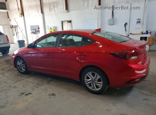 5NPD84LFXLH556163 2020 HYUNDAI ELANTRA Red Rear right