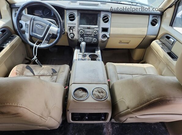 1FMJU2AT5GEF32706 2016 FORD EXPEDITION White Widok zestawu wskaźników