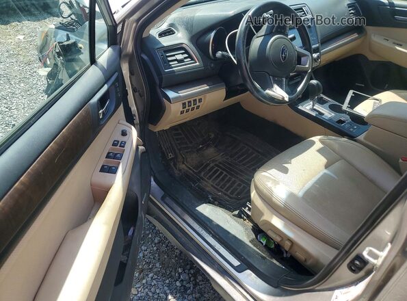 4S4BSANC1H3383142 2017 SUBARU OUTBACK Gray Widok zestawu wskaźników