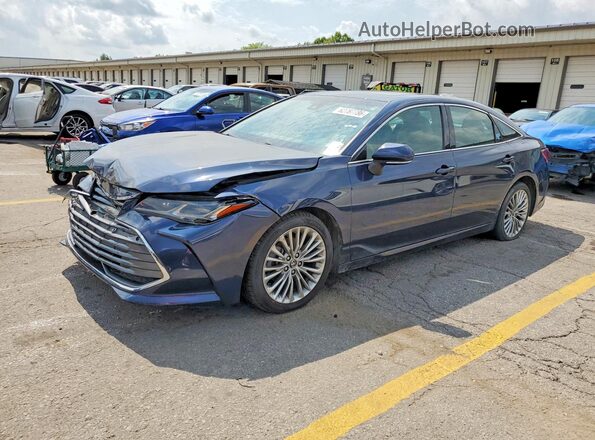 4T1DZ1FB1LU042319 2020 TOYOTA AVALON Blue Trasero izquierdo