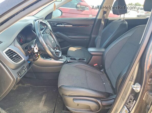 KNDEU2AA0M7098800 2021 KIA SELTOS Black Dashboard view
