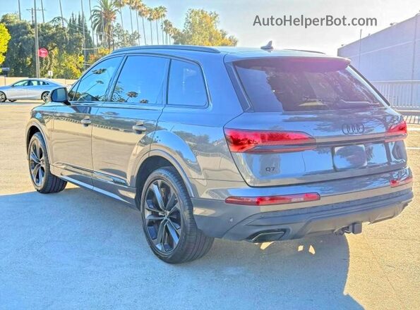WA1LVBF78SD005015 2025 AUDI Q7 Gray Front right