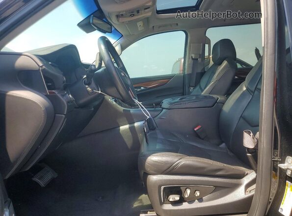 1GYS4JKJ7GR262574 2016 CADILLAC ESCALADE Черный Вид панели приборов
