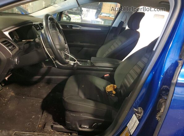 3FA6P0HD8JR223438 2018 FORD FUSION Blue Widok deski rozdzielczej