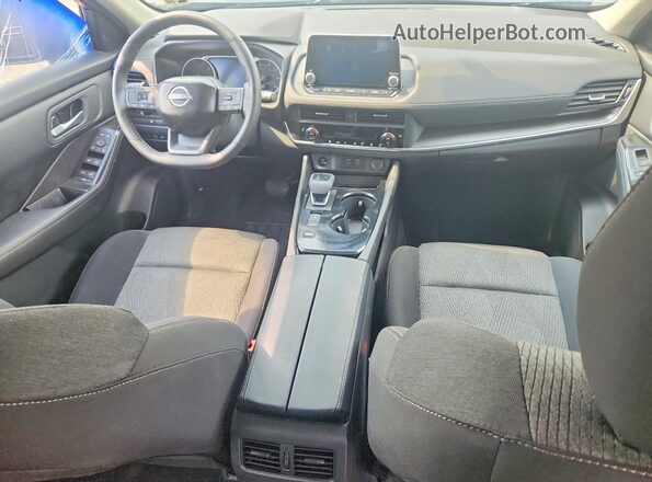 5N1BT3BA2TC718087 2026 NISSAN ROGUE Blue Widok zestawu wskaźników