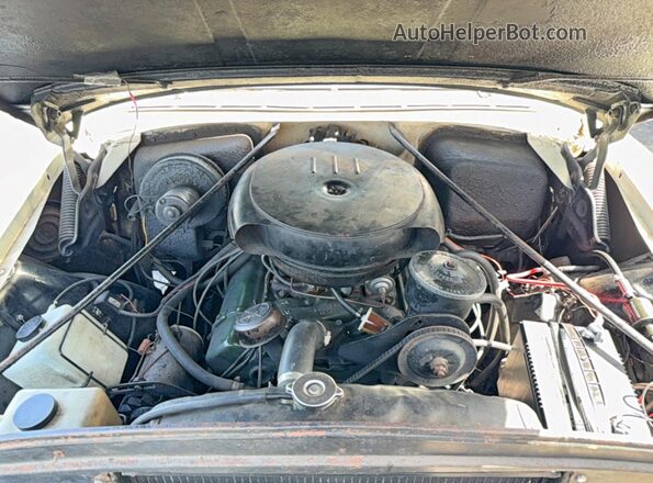 567C19821 1956 OLDSMOBILE ROCKET Двухцветный Вид салона спереди