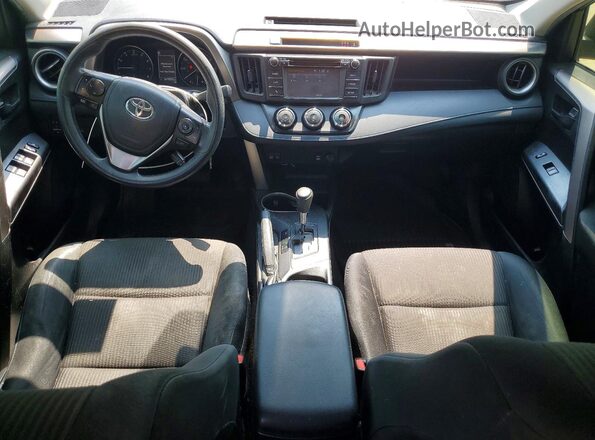 JTMZFREV8JJ729986 2018 TOYOTA RAV4 Black Vista del cuadro de instrumentos