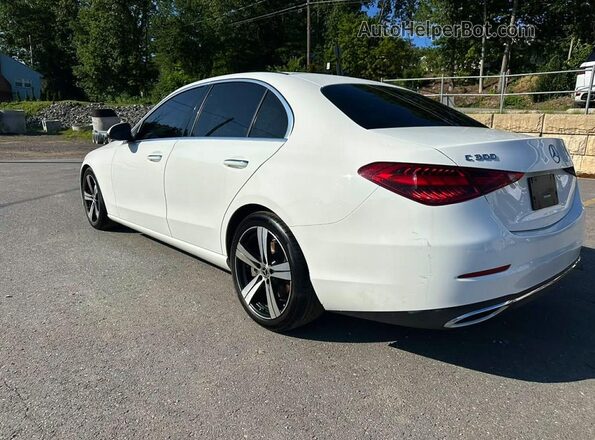 W1KAF4HB0NR019110 2022 MERCEDES-BENZ C White Rear right