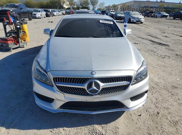 WDDLJ9BB5GA178381 2016 MERCEDES-BENZ CLS-CLASS Silver უკანა ხედი