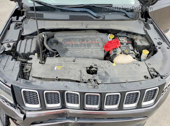 3C4NJDBB1KT792416 2019 JEEP COMPASS Gray VIN კოდის სტიკერის ხედი
