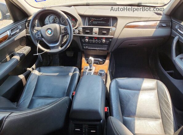 5UXWX9C51G0D80463 2016 BMW X3 Серебряный Вид щитка приборов