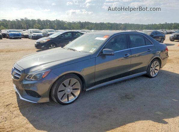 WDDHF5KBXGB218707 2016 MERCEDES-BENZ E Серый Задняя левая четверть