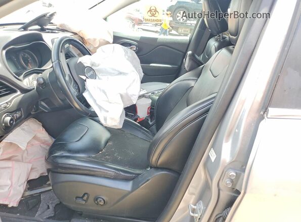 1C4PJLLB9KD187020 2019 JEEP CHEROKEE Gray Առջևի վահանակի տեսք