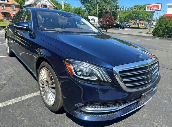WDDUG8GB7KA431280 2019 MERCEDES-BENZ S-CLASS Black Vista frontal
