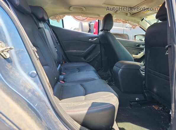 JM1BM1N30G1277628 2016 MAZDA 3 Blue Vista interior trasera