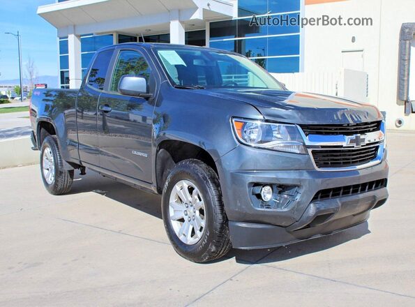 1GCHTCENXH1238573 2017 CHEVROLET COLORADO Gray Trasero izquierdo