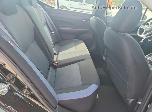 3N1CN8EV6SL876467 2025 NISSAN VERSA Black უკანა სალონის ხედი