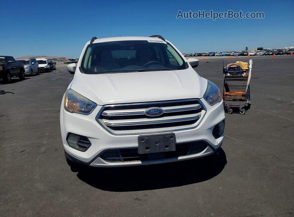 1FMCU0GD6JUD07995 2018 FORD ESCAPE White უკანა ხედი