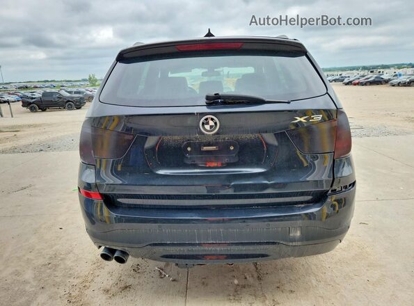 5UXWX9C58G0D78824 2016 BMW X3 Black Front interior view