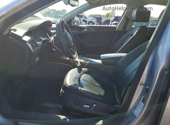 WAUGFAFC3GN076889 2016 AUDI A6 Silver Вид панелі приладів