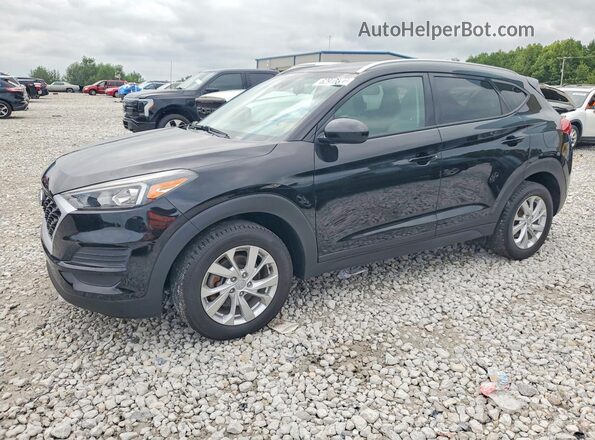 KM8J3CA40KU866769 2019 HYUNDAI TUCSON Black Задня ліва чверть