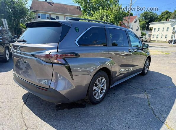 5TDYSKFC2PS089541 2023 TOYOTA SIENNA Gray Front right