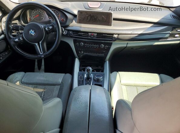 5YMKW8C51J0Y74542 2018 BMW X6 Blue Սարքավորումների վահանակի տեսք