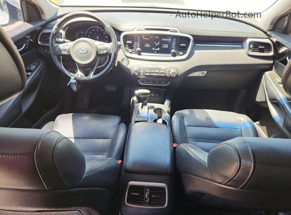 5XYPK4A58GG049476 2016 KIA SORENTO White Սարքավորումների վահանակի տեսք