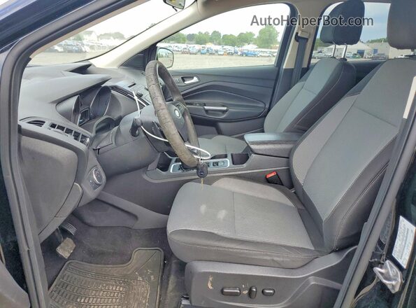 1FMCU9GD0HUD02449 2017 FORD ESCAPE Black Dashboard view