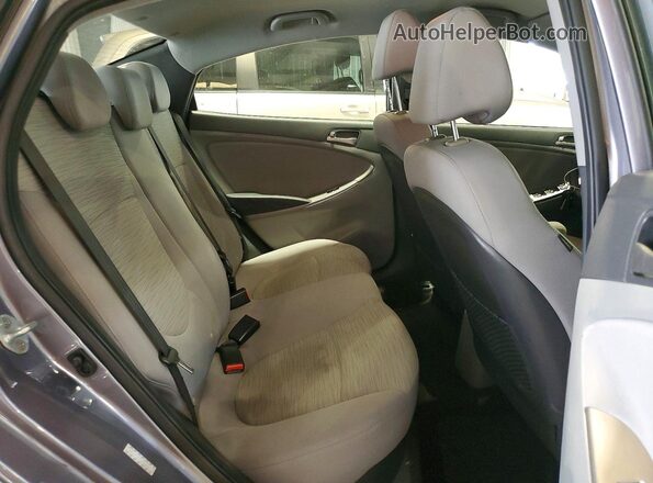 KMHCT4AE7GU122486 2016 HYUNDAI ACCENT Gray Vista interior trasera